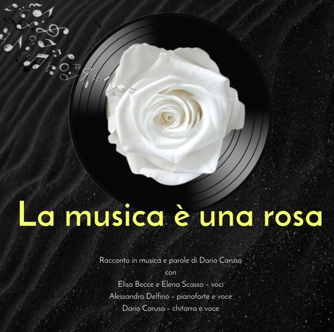A presto con LA MUSICA E' UNA ROSA - Dario B. Caruso