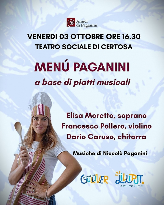 Menù Paganini - Dario B. Caruso